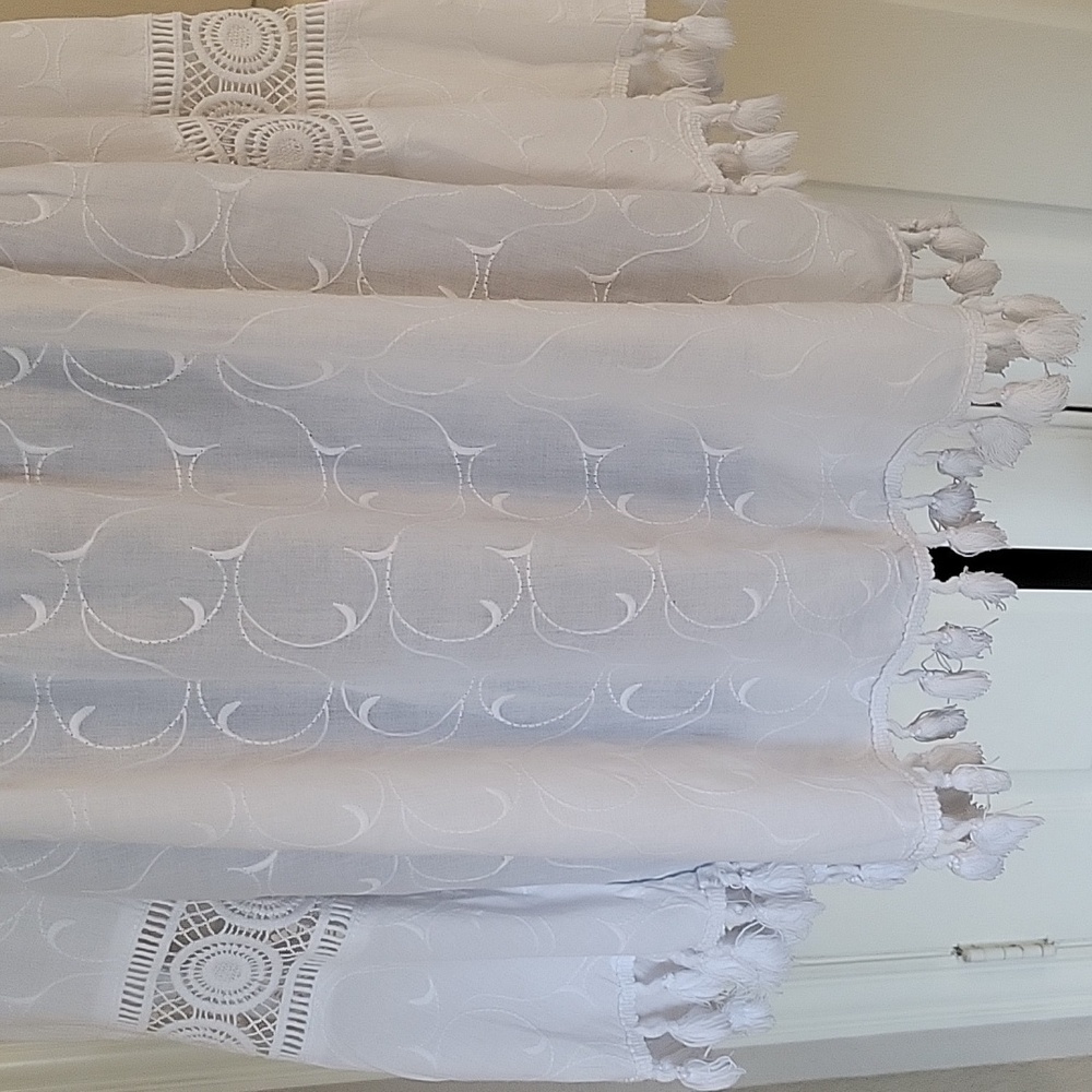 Westport White Crochet-Trim Peasant Top - Picture 10 of 12